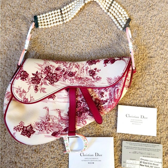 Dior Handbags - LIKE NEW💯CHRISTIAN DIOR❤️RARE LIMITED EDITION SADDLE BAG